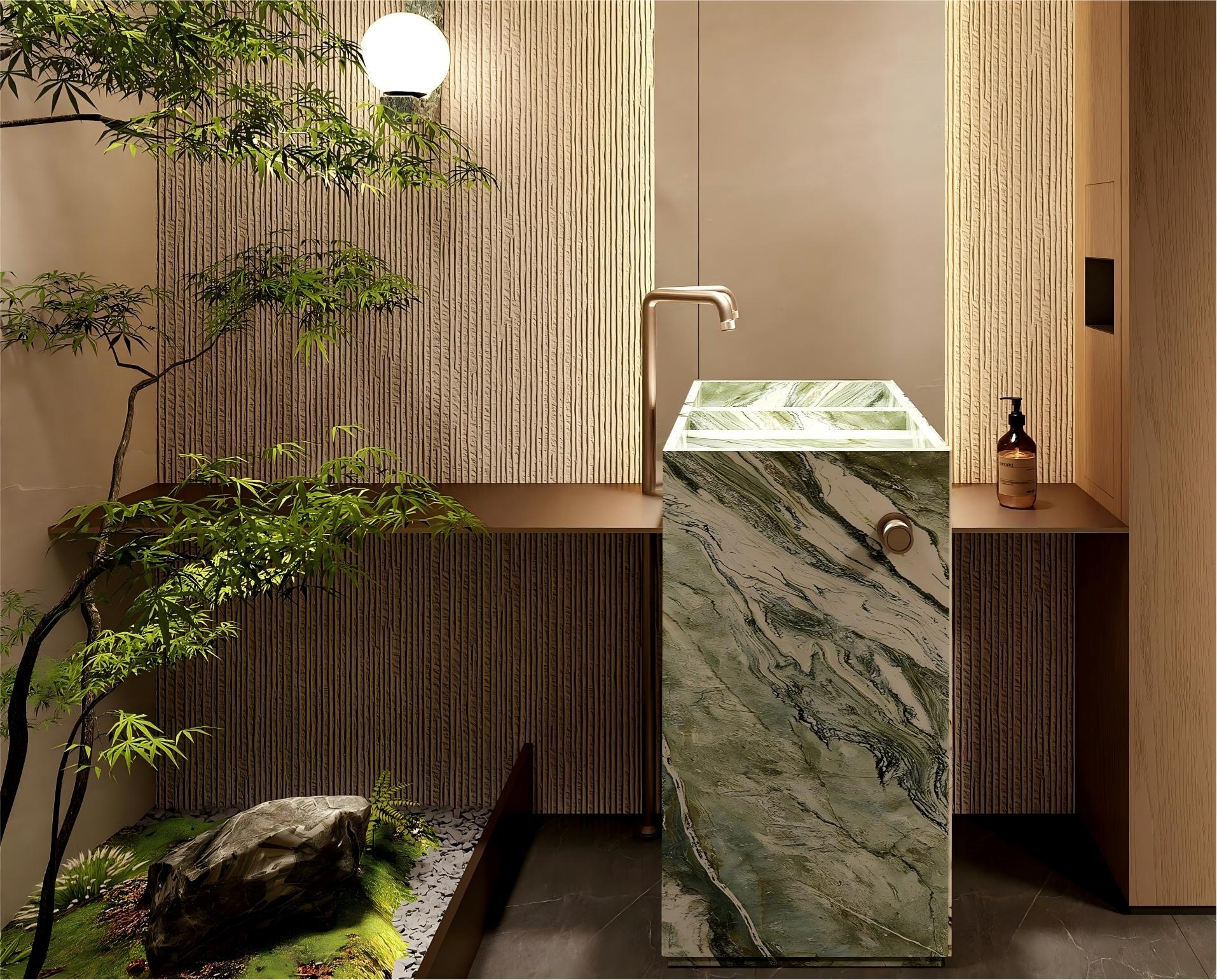 Marble Basin craftsmanship